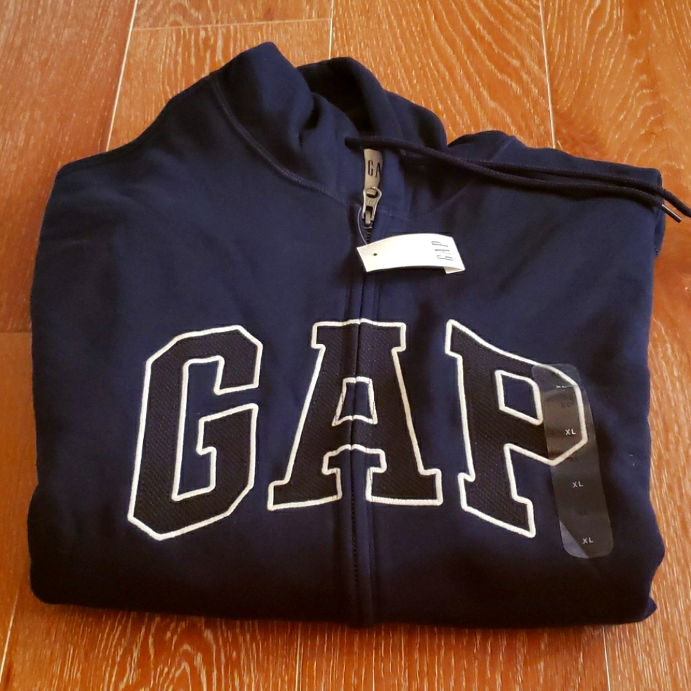 Gap hoodie men's xl size dark blue